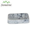 Hot-selling Hand Made White Stone Marble Soap Dish